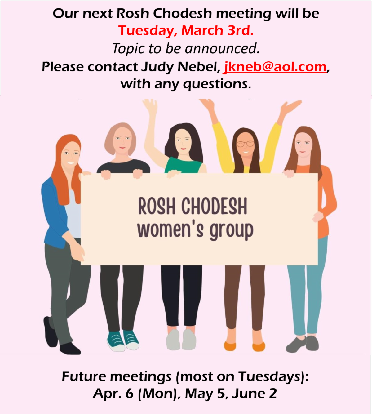 Rosh Chodesh Women's Group