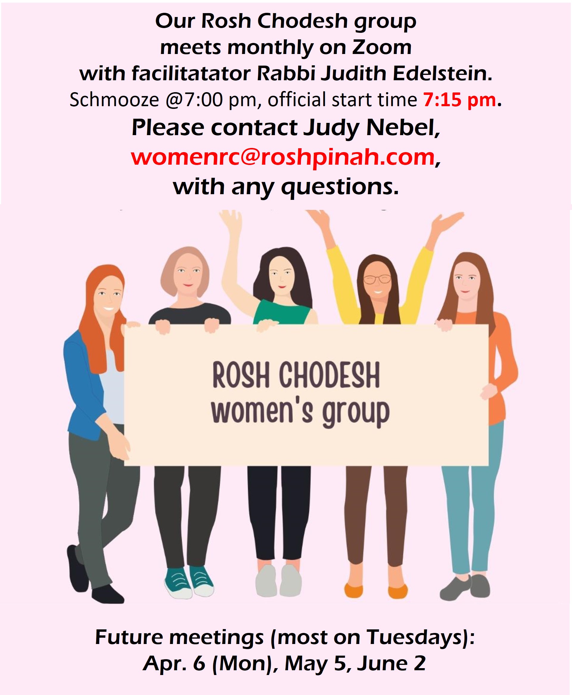 Rosh Chodesh Women's Group